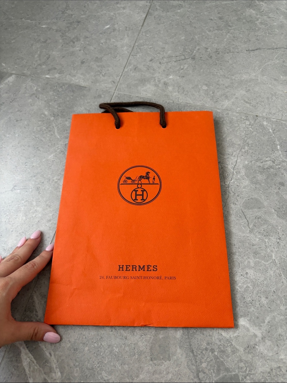 Hermes shopping bag